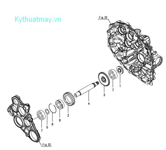 Giảm truyền động bộ trích công suất